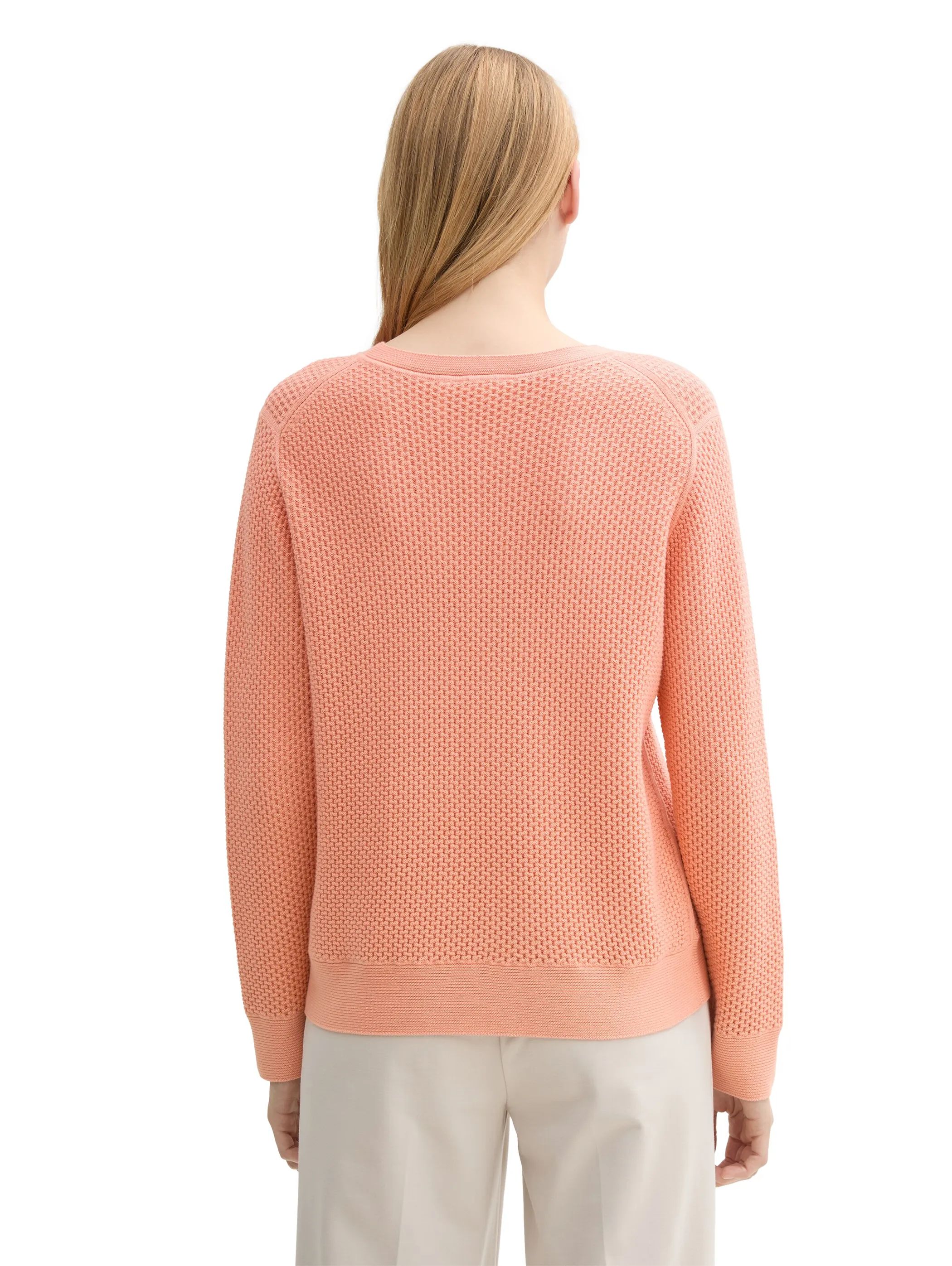 Damen Strukturpullover