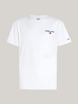 Camiseta clássica com logo nas costas