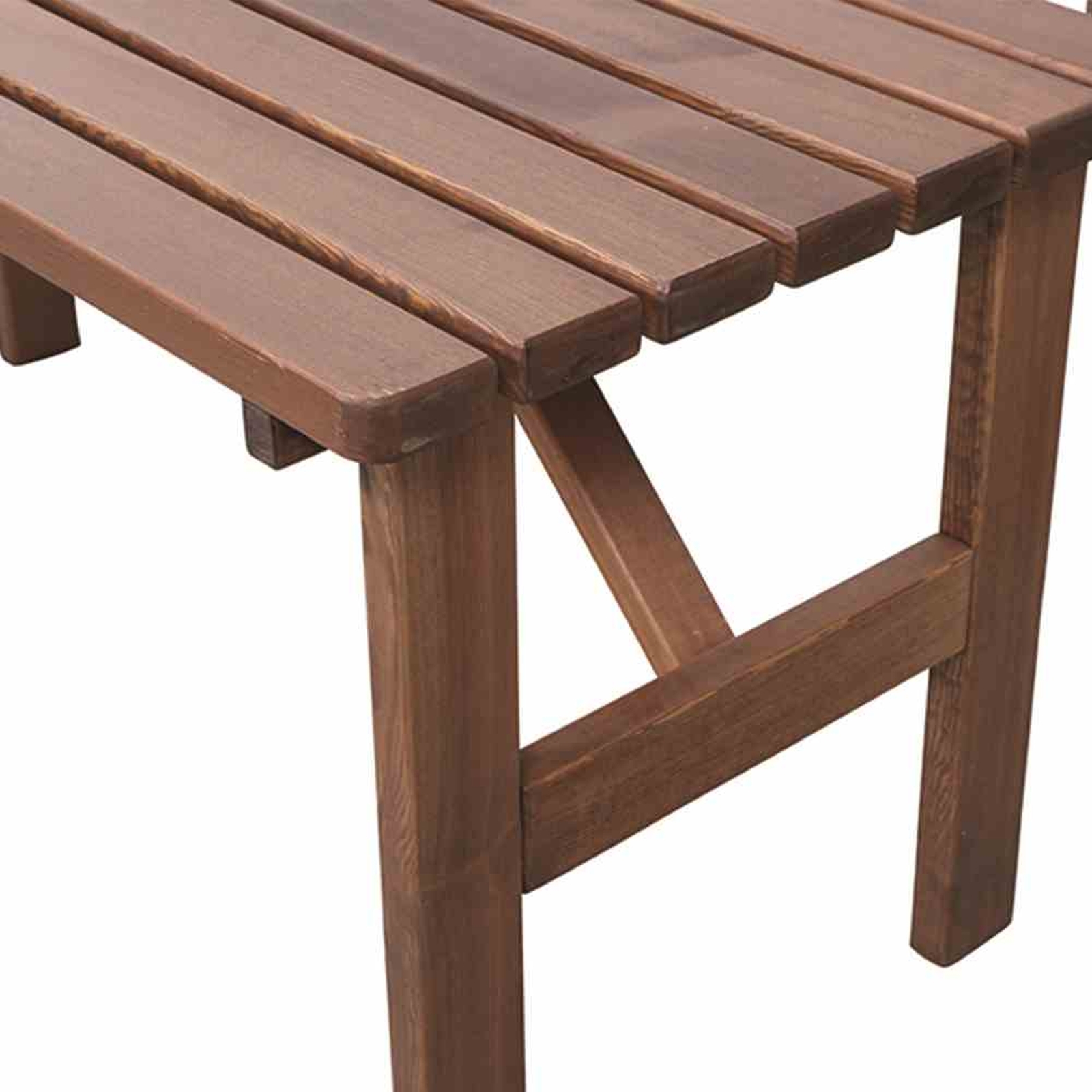 Gartentisch TESSIN - braun - 150x72 cm