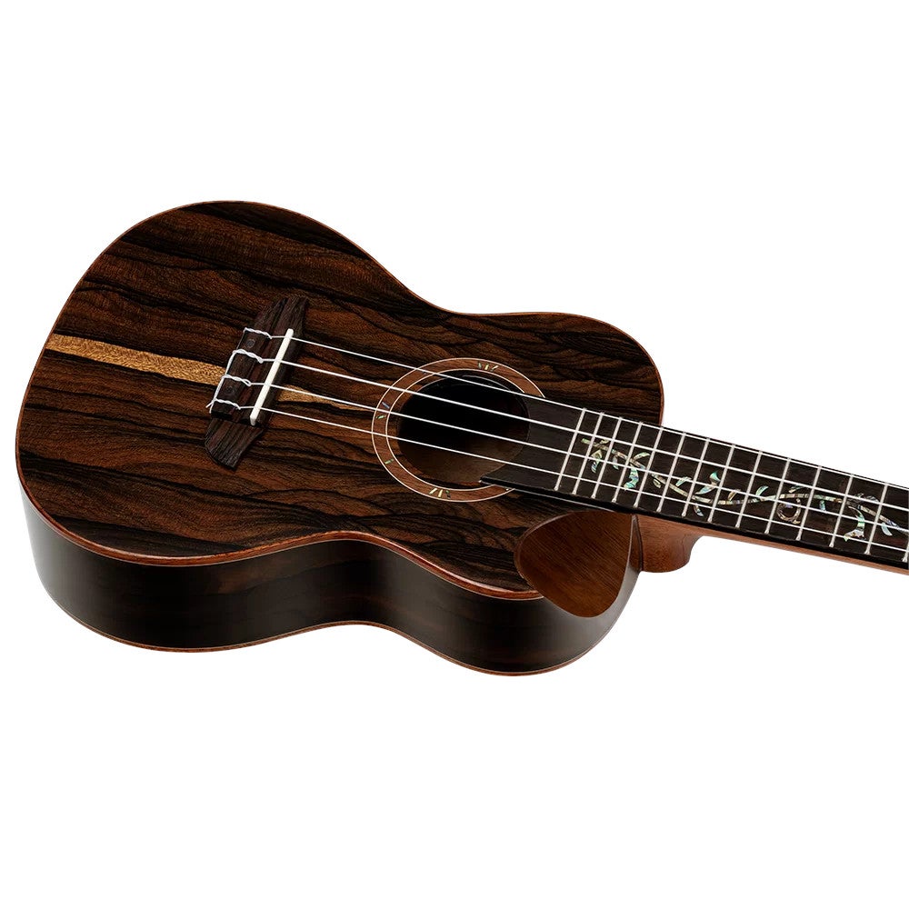 Ortega RUET-ZC Elite Series Concert Size Ukulele Ziricote elektrisch-akoestische concert ukelele met gigbag