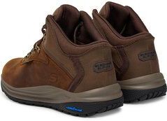Skechers - Hands Free Slip-In Meroe - Heren Boot - Bruin - Leer en Synthetisch