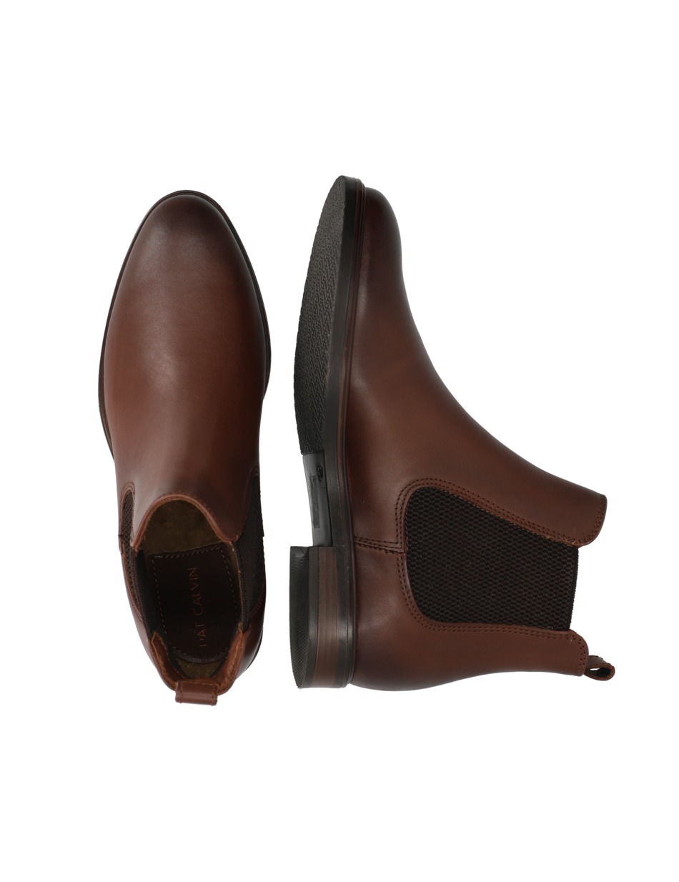 Glattleder Chelsea Boot