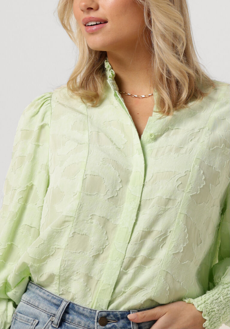 CIRCLE OF TRUST lime circle of trust blouse grace blouse