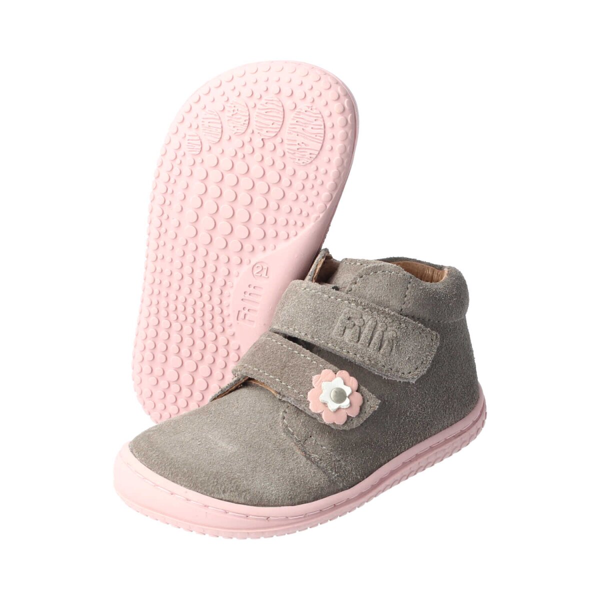 3013-36 stone CHAMELIION velours leather velcro Weite/M