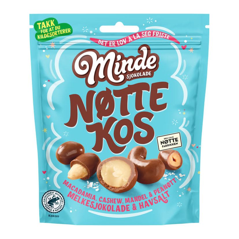 Minde Nøttekos Nøtteblanding 160g