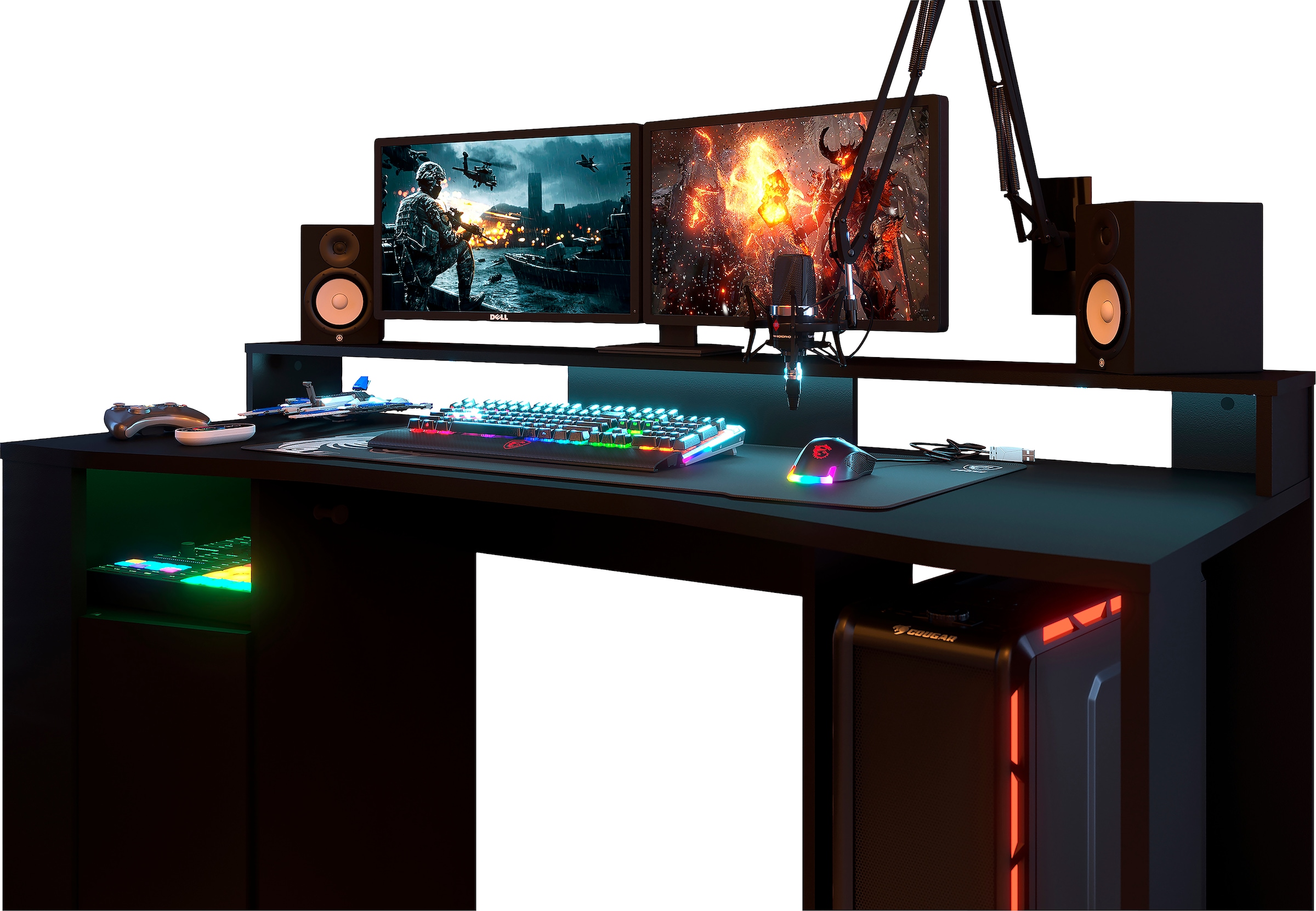 Parisot Jugendzimmer-Set »Gaming - Set« 2 Stk. tlg. Gaming-Set