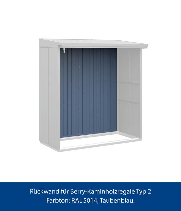 Hörmann Rückwand für Berry-Kaminholzregal