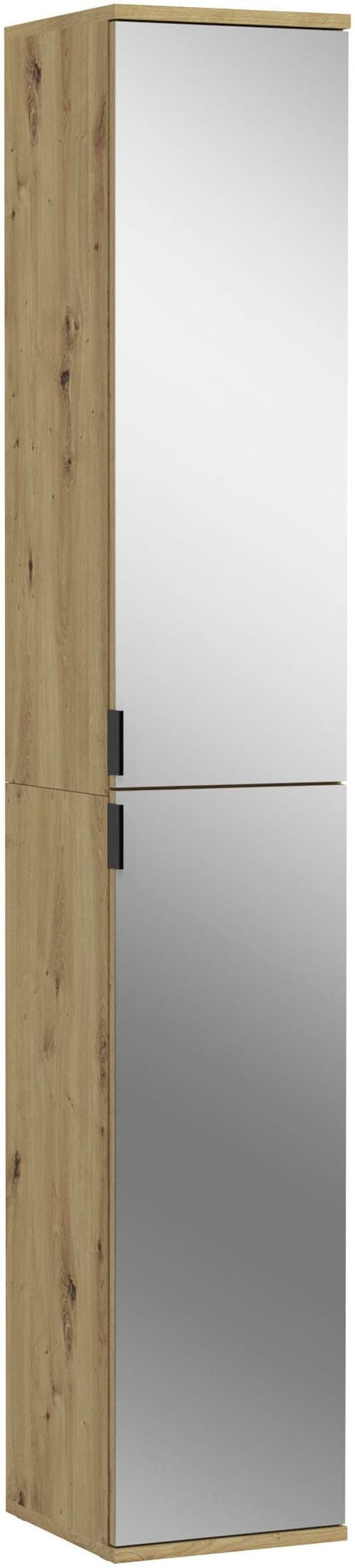 INOSIGN Mehrzweckschrank »Trondheim, Höhe 193 cm, 2 Spiegeltüren, 6 Fächer, 4 Einlegeböden« 1 Kostruktionsboden, Türanschlag wechselbar, Garderobenschrank,Schrank