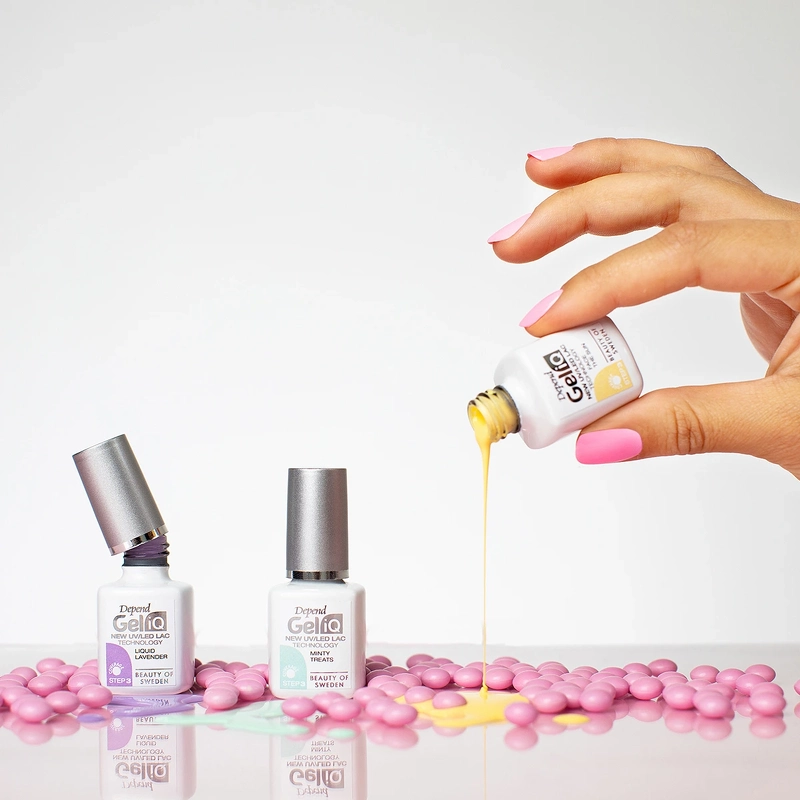Depend Cosmetic Gel iQ Polish Step 3 - 5 ml - Electric Lime