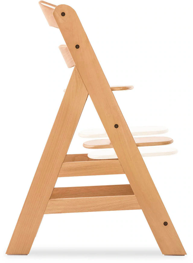 Hauck Hochstuhl »Alpha Newborn Pre, Nature Grey« () mit Newborn Aufsatz