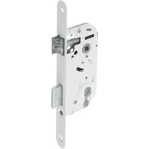 Serrure à encastrer coffre 135 mm pour cylindre (non fourni) - axe 40 mm -