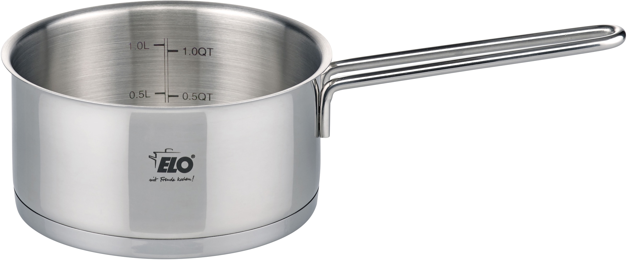 Elo Topf-Set »Citrin« Set, je 1 Fleischtopf Ø 16/20/24 cm, 1x Stielkasserolle Ø 16 cm, 7 Stk. tlg. Edelstahl