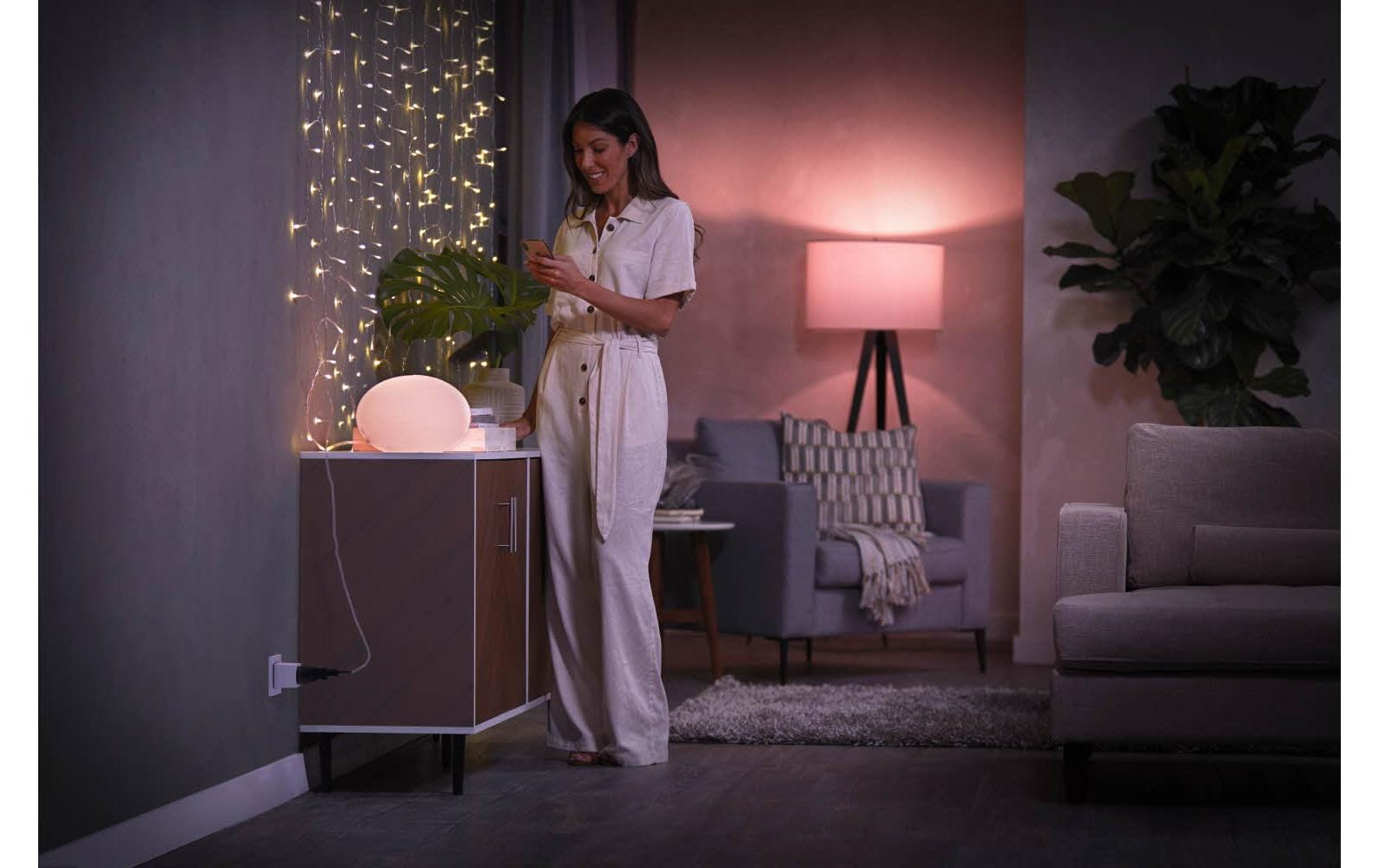 Zubehör Smart Plug Steckdose CH Weiss, BluetoothHue Steuerung für jede Lampe