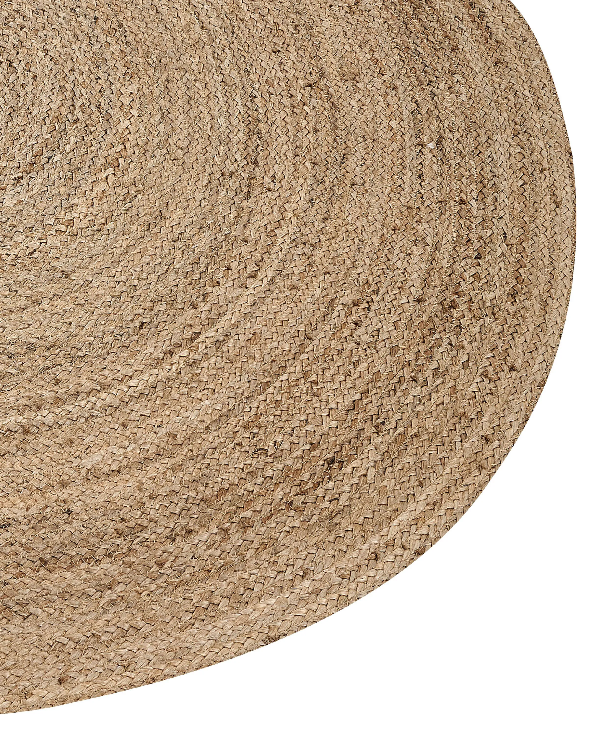 Vloerkleed DEMIRCI Beige 160 x 230 cm Jute