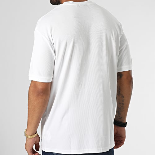 Tee Shirt Chicago Bulls Script Mesh 60284736 Blanc