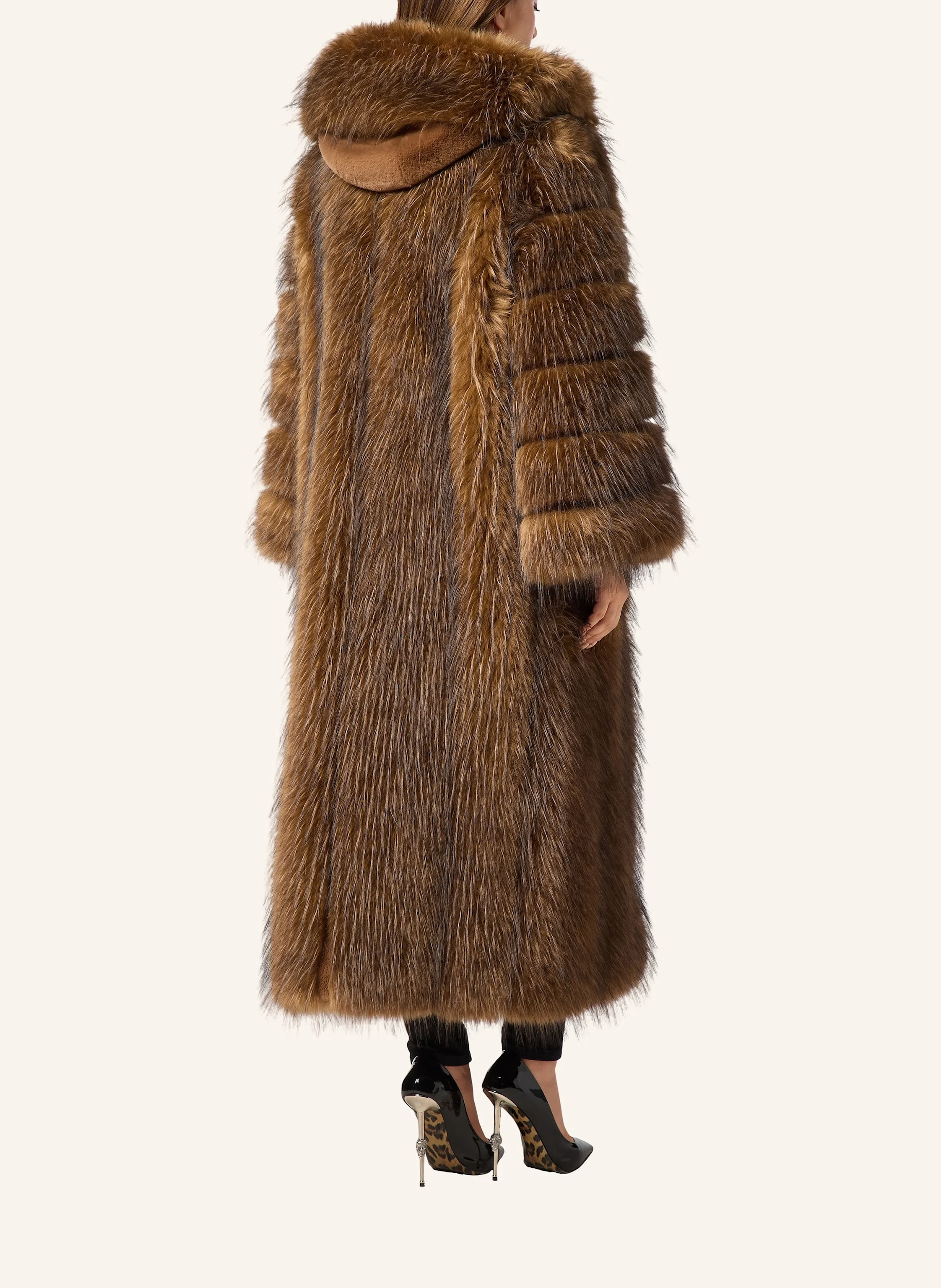 PHILIPP PLEIN Kunstpelz-Mantel