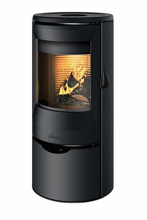 Poêle à bois en acier Invicta Neosen Plus étanche 8kW 100m²