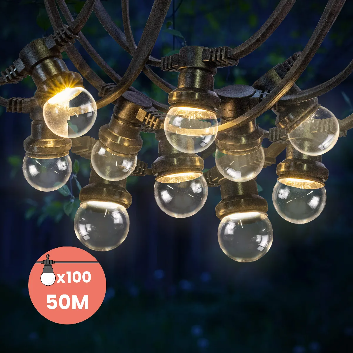 SkyLantern Guirlande Guinguette 50m