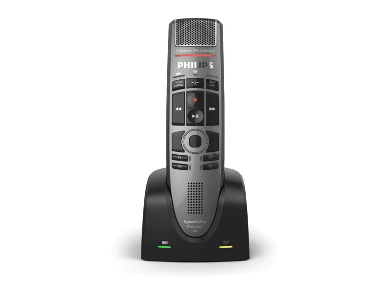Philips Diktiermikrofon SpeechMike Premium Air SMP4000 Stationäres Diktieren wird mobil