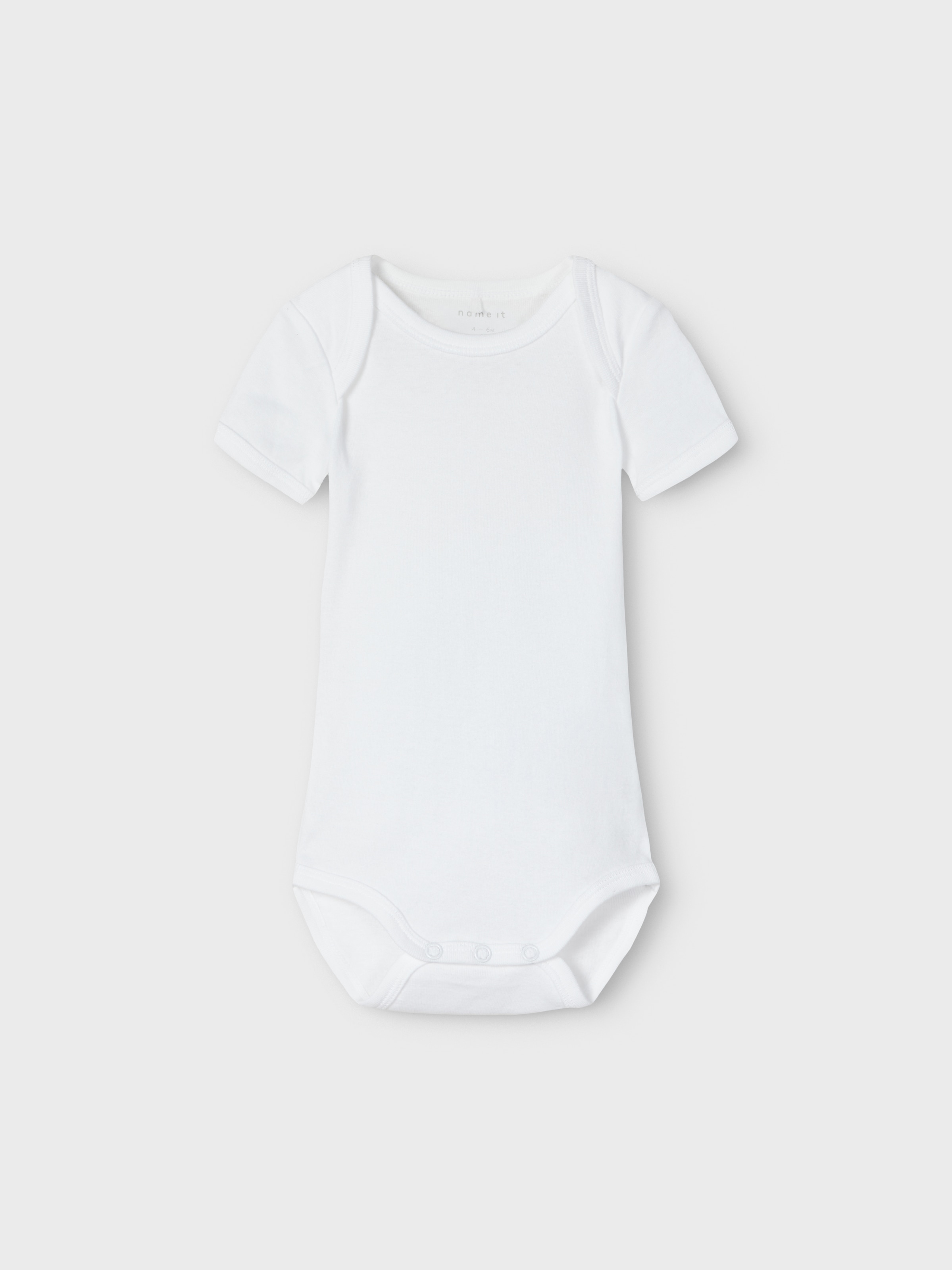 Name It Body »NBNBODY 3P SS SOLID WHITE 4 NOOS«, 3 Stk.