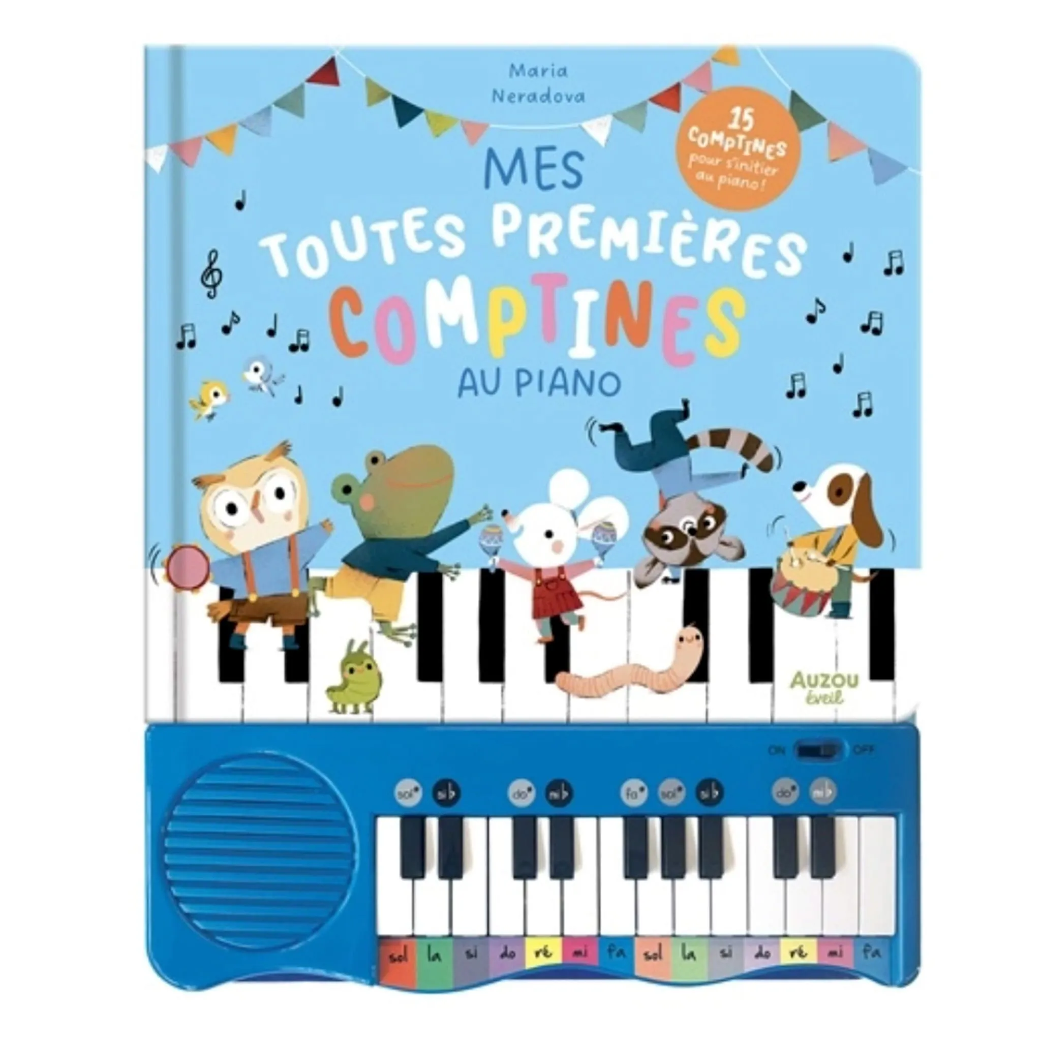 Auzou Mes Toutes Premières Comptines au Piano