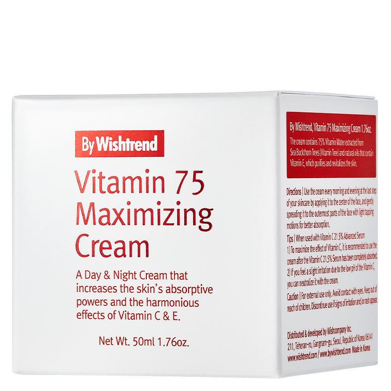 By Wishtrend Vitamin 75 Maximizing Cream 50ml