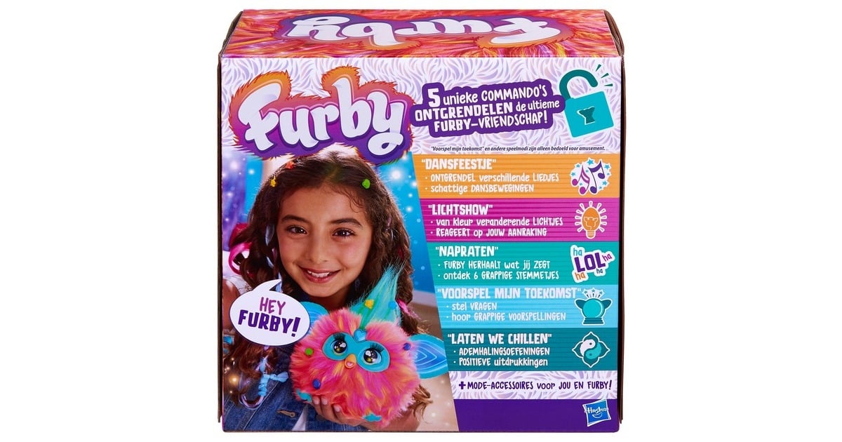 HasbroFurby Koraal Pluchenspeelgoed