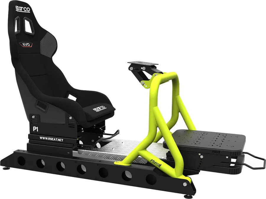 rSeat P1 Jaune Sièges simulation gaming