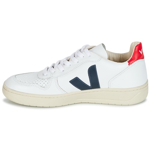 Veja - V-10 - Blanc / Bleu / Rouge
