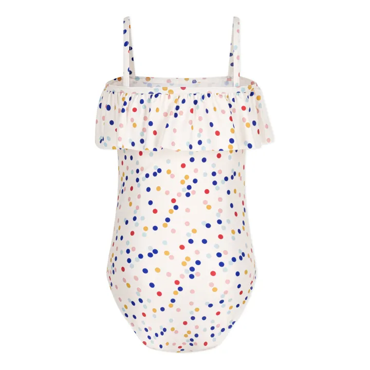 Petit Bateau Maillot 1 Pièce Mulan Confetti | Blanc