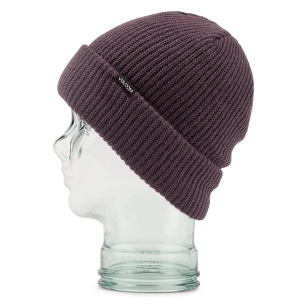 Bonnet ski VOLCOM POLAR LINES BEANIE BLACK PLUM
