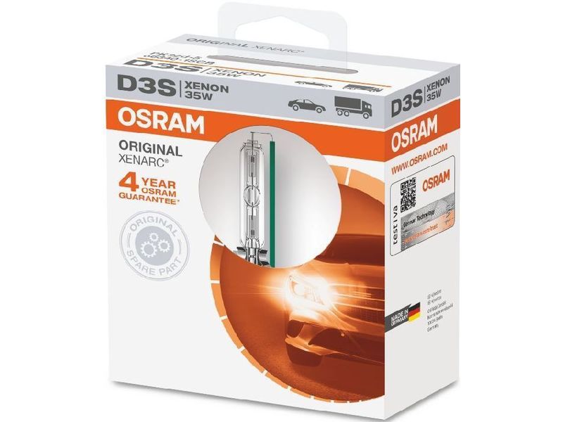 OSRAM Glühlampen D3S XENARC 35W PK32d-5 LKW/PKW Auto-Glühbirne