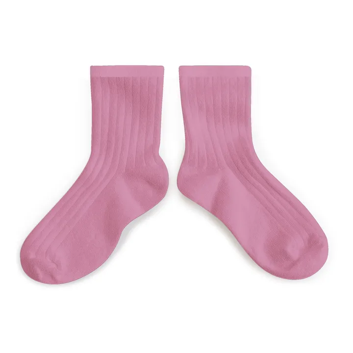 Collégien Chaussettes La Mini | Rose bonbon