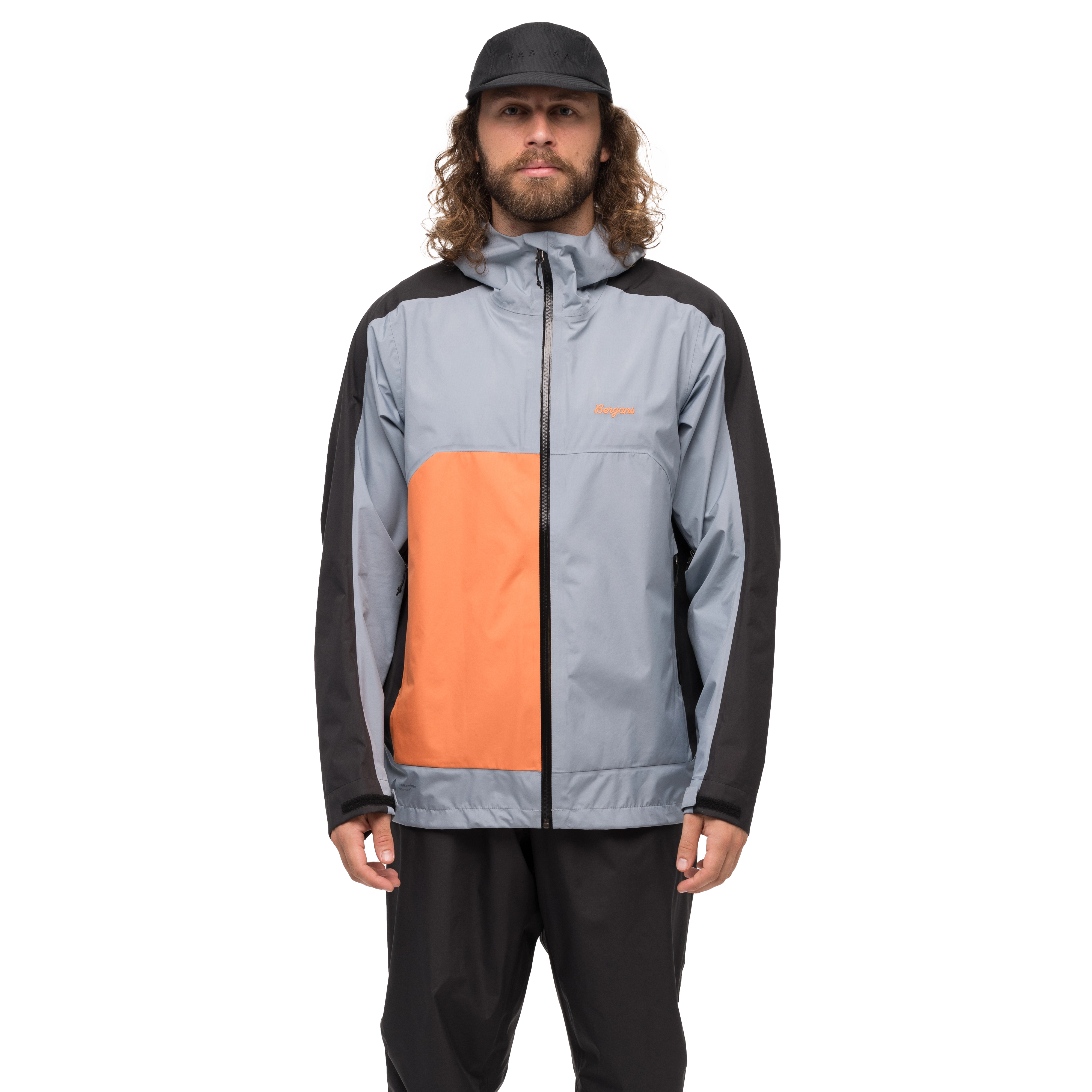 Vaagaa Light 3L Shell Jacket Men Husky Blue / Black