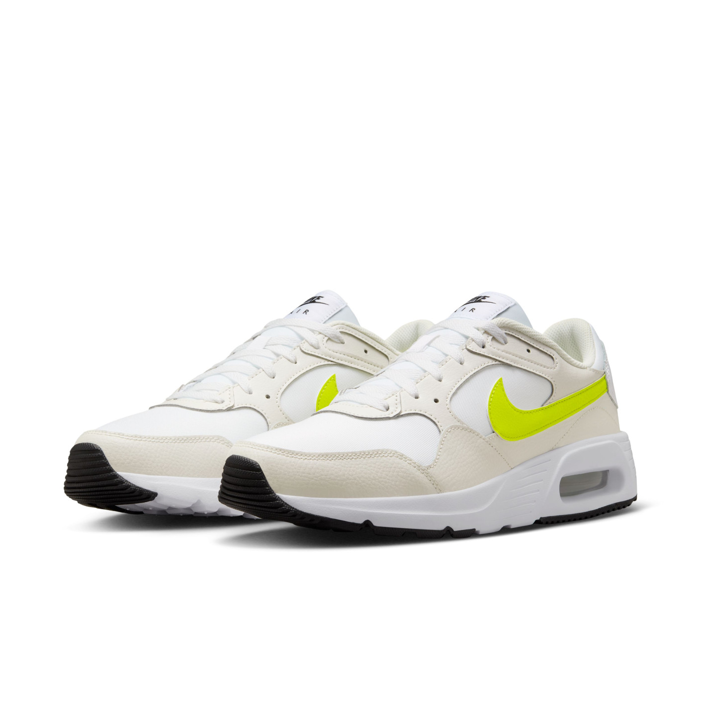 Nike Air Max SC Sneakers Wit Beige Geel Zwart
