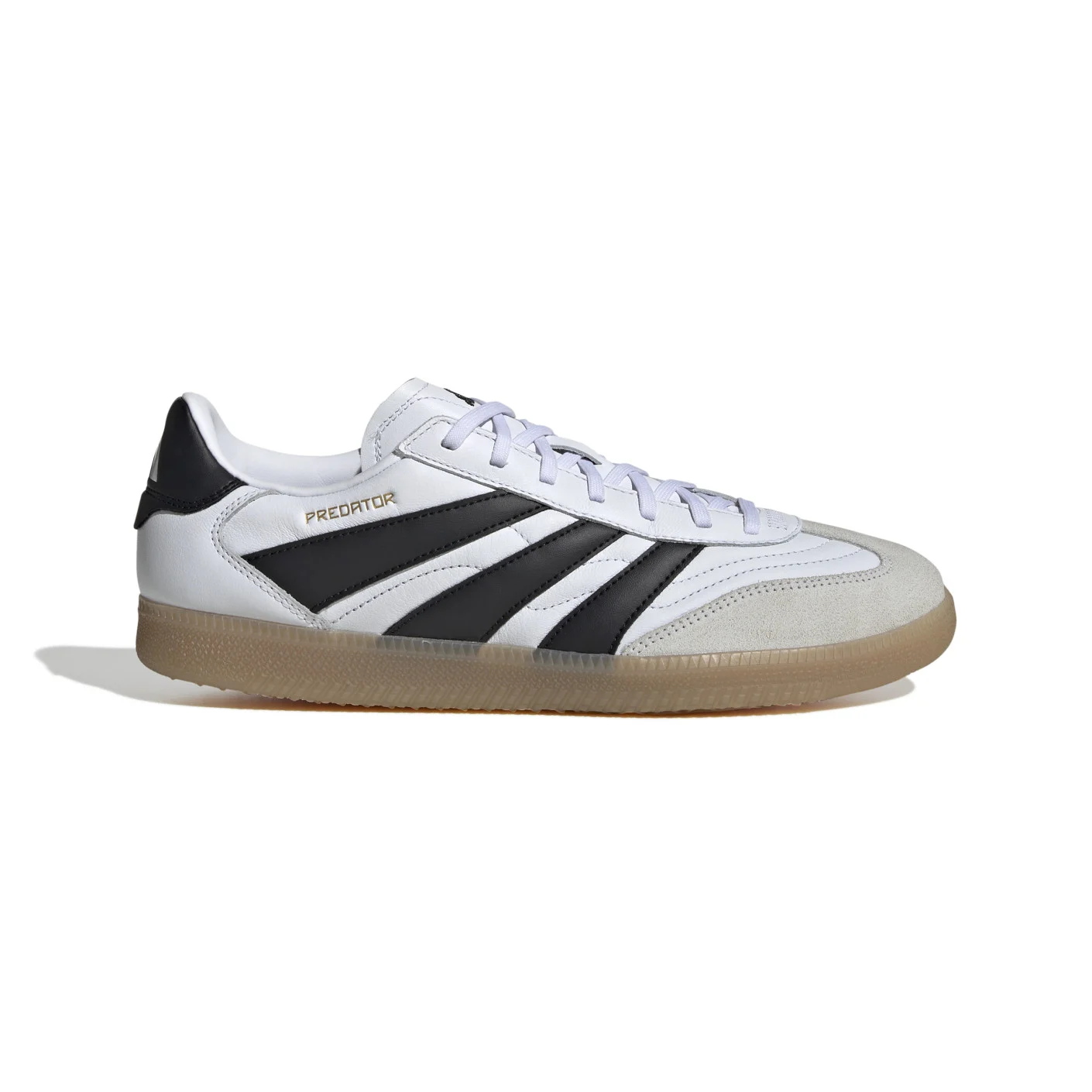 Adidas Predator Freestyle Zaalvoetbalschoenen (IN) Wit Zwart Bruin