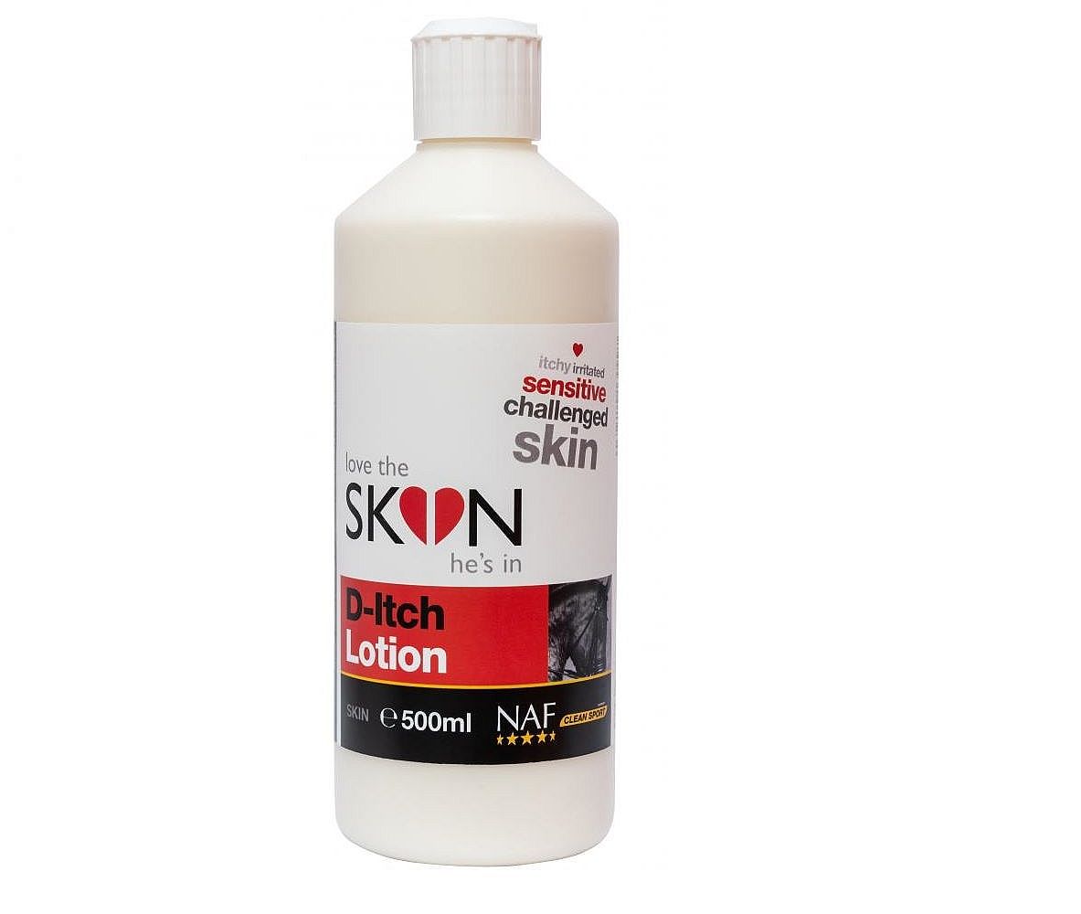 NAF D-Itch Lotion – Verzacht en verzorgt jeukende of geïrriteerde huid bij paarden