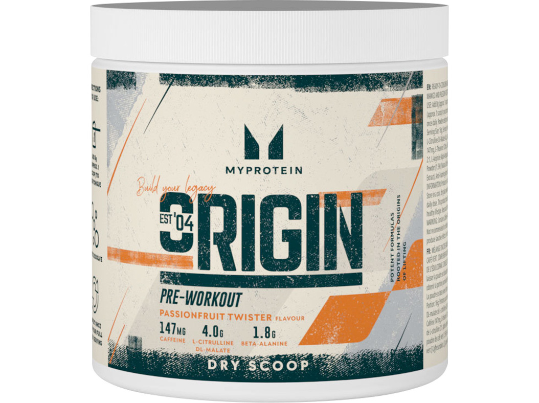 PRÉ-TREINO MYPROTEIN ORIGIN MARACUJÁ 288G