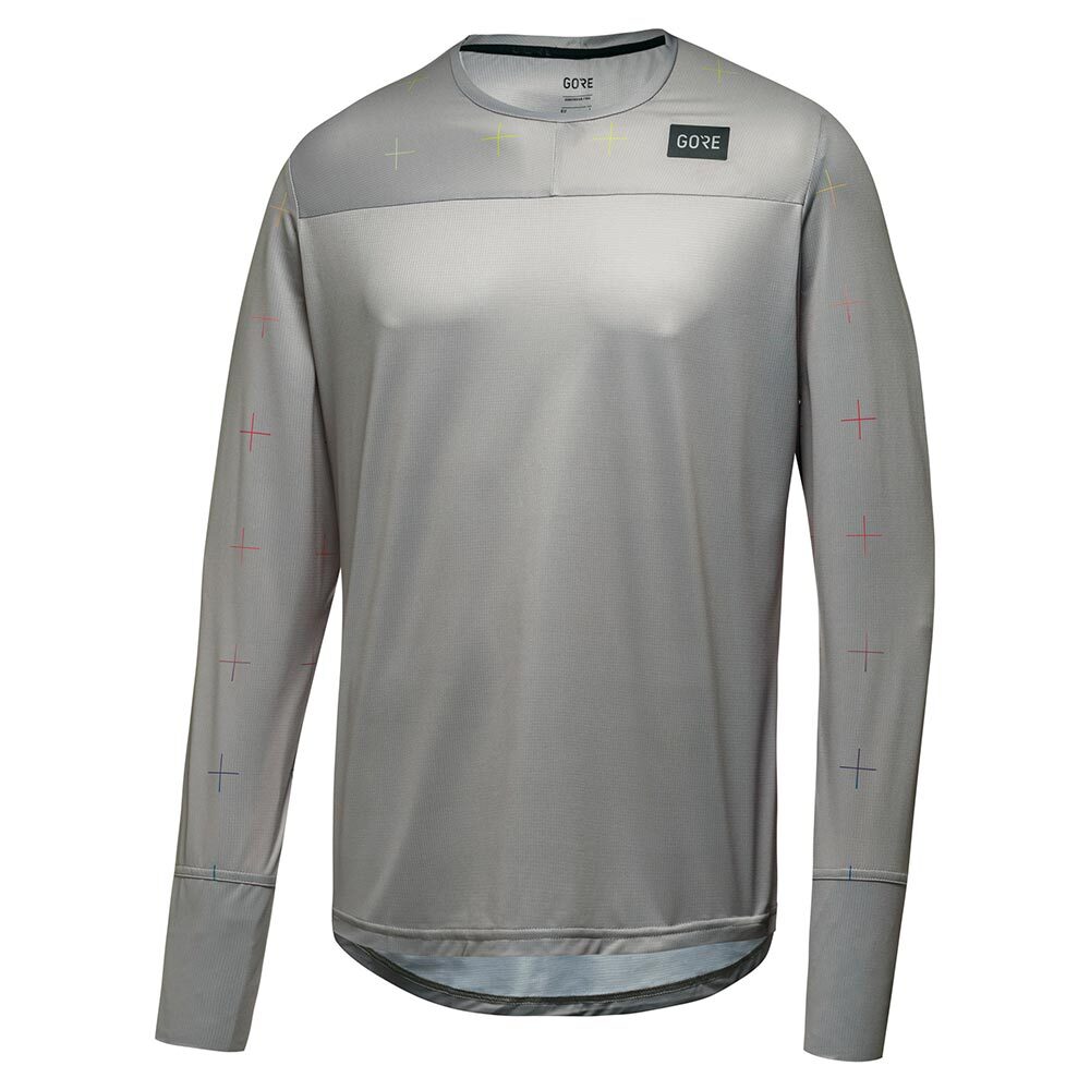 GORE Wear TrailKPR Daily MTB Fietsshirt Lange Mouwen Grijs Heren