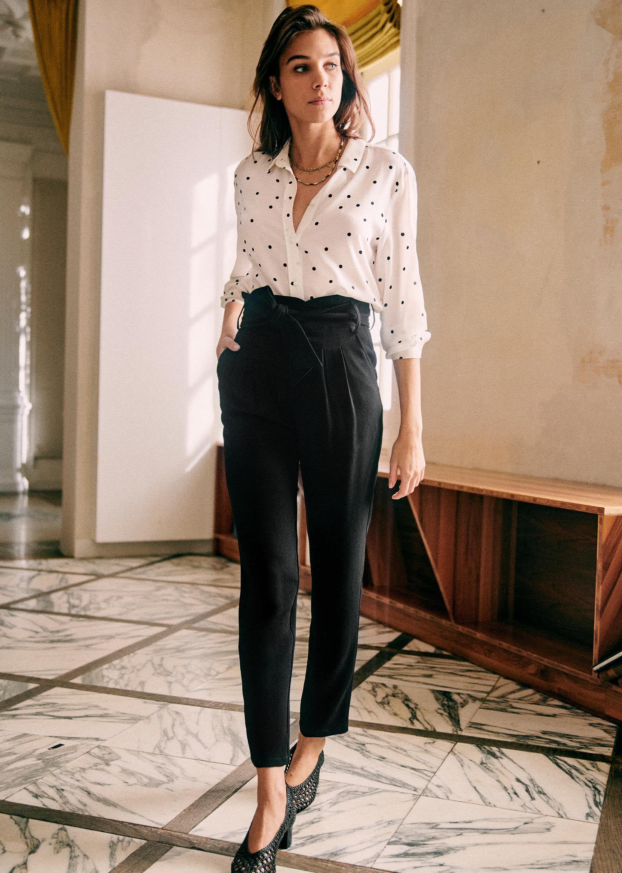 Pantalon Austin - Noir - E-SHOP/BAS Pantalons 5905610