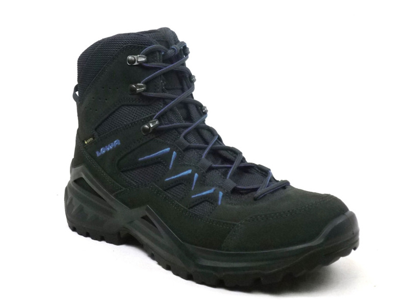 LOWA 310801 9704 SIRKOS EVO GTX MID Wandelschoenen Graphite/blue