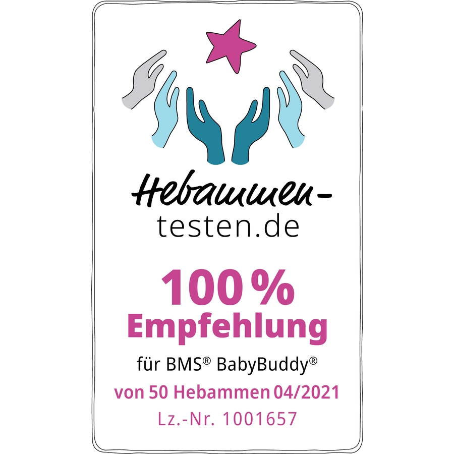 BMS BabyBuddy® SoftSkin® Sterne rot