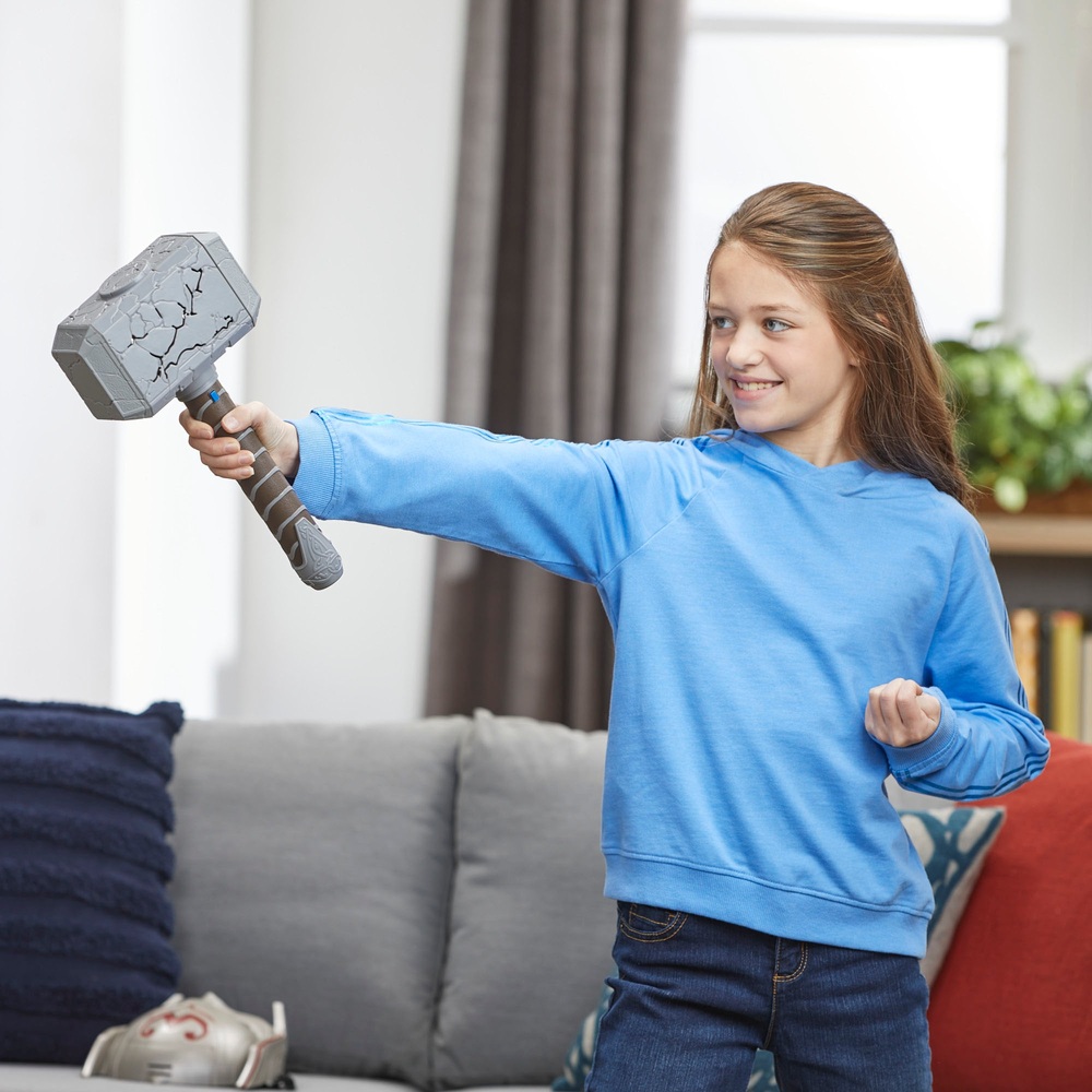 Marvel – Thor: Liebe und Donner Mighty FX Mjölnir Elektronischer Hammer