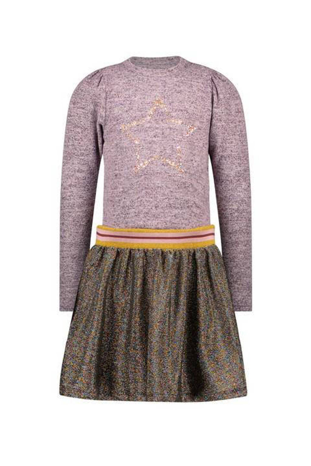 Like Flo jurk lila/groen