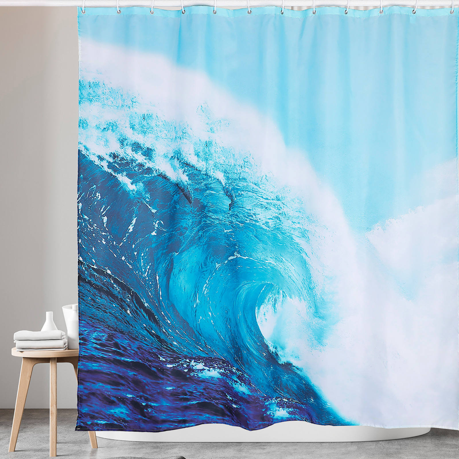 Duschvorhang Wave II 180x180cm
