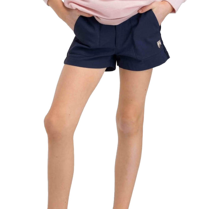 Romsdalseggen Kordfløyel Shorts Jente Blue Ink