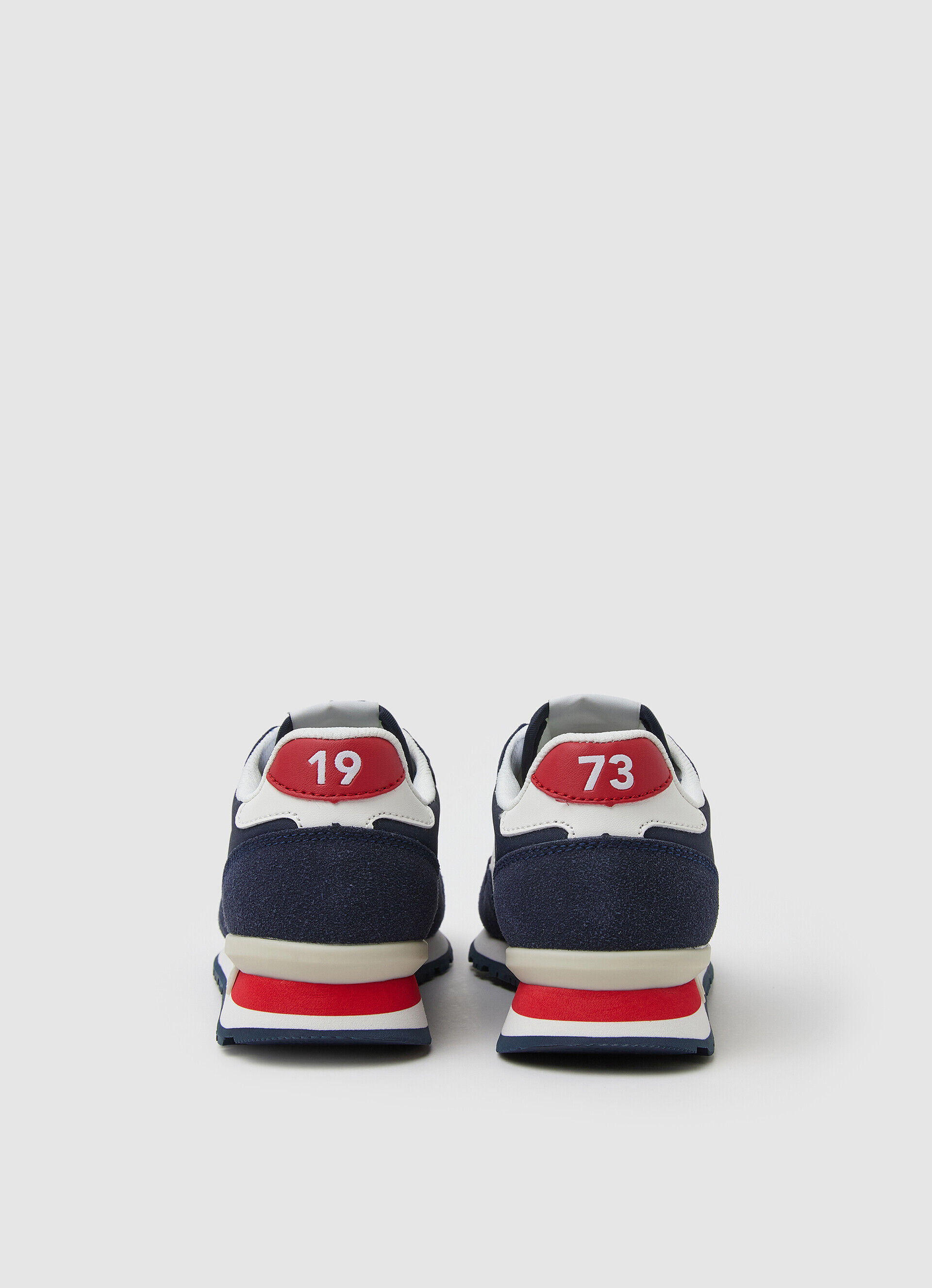 Sapatos combinados BRIT HERITAGE - azul marinho