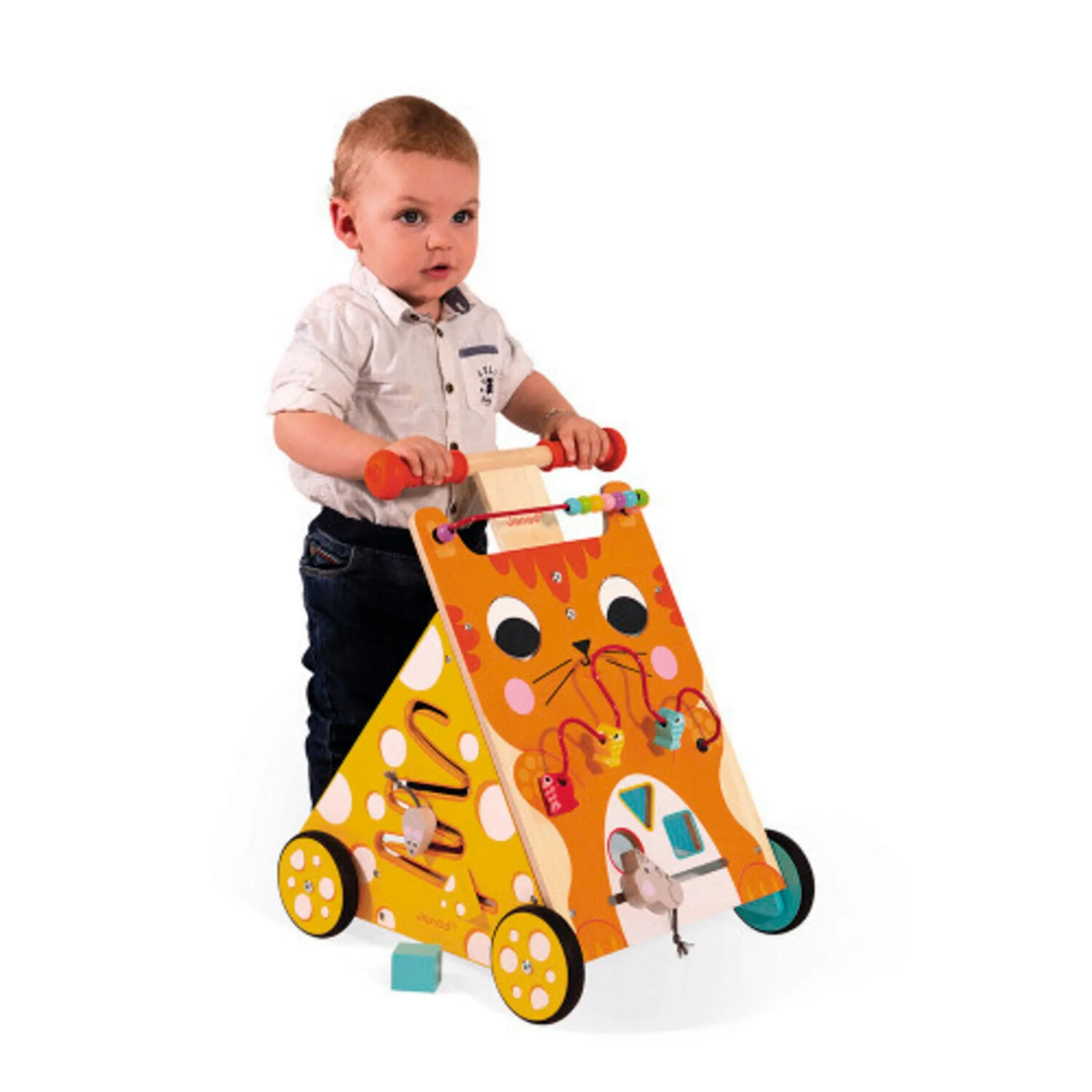 Janod Chariot Multi-Activités Chat