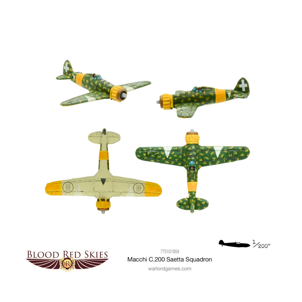 Blood Red Skies - Macchi C.200 Saetta Squadron