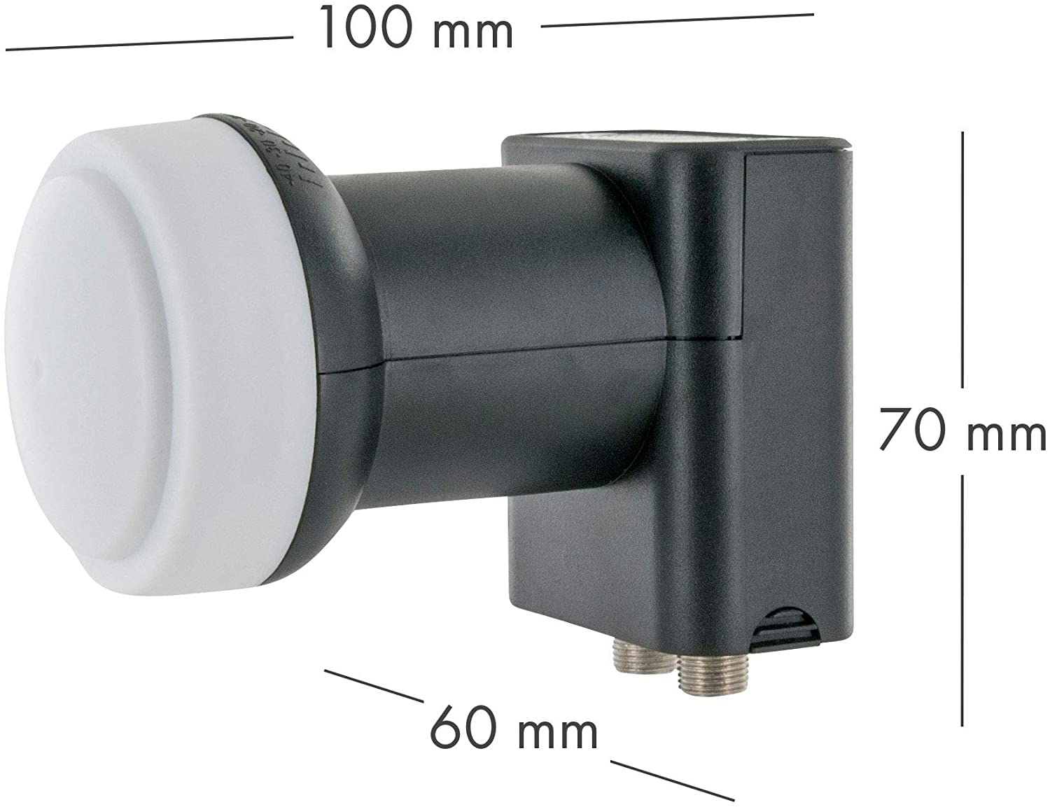 Schwaiger 714494 rode 55 cm schotelset